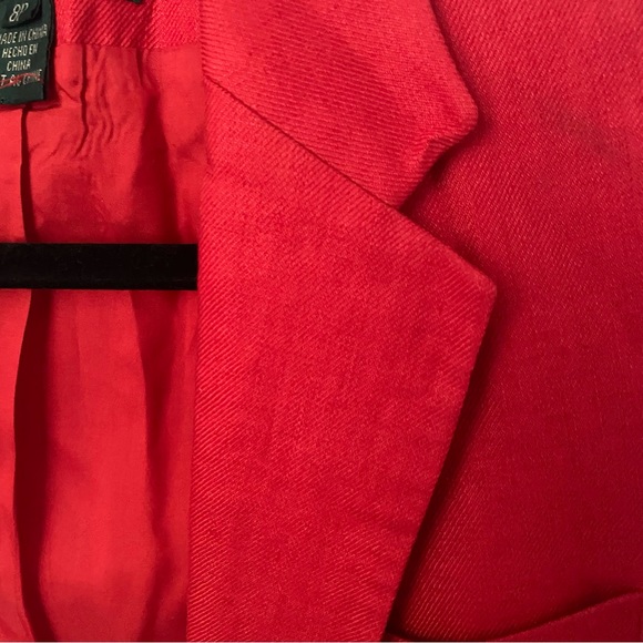 Lauren Ralph Lauren 💯Linen Blazer Size 8P - Picture 7 of 9
